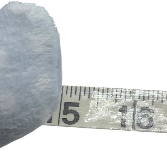 Mr Sock T Pus Octopus Plush Lovey Rattle Crinkle Toy Polka Dots Baby Aspen 7"x15 - Picture 8 of 8